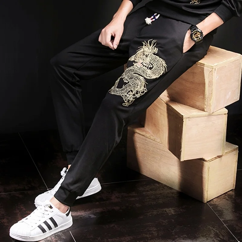 Традиционная китайская одежда для мужчин китайский рынок онлайн брюки карго с