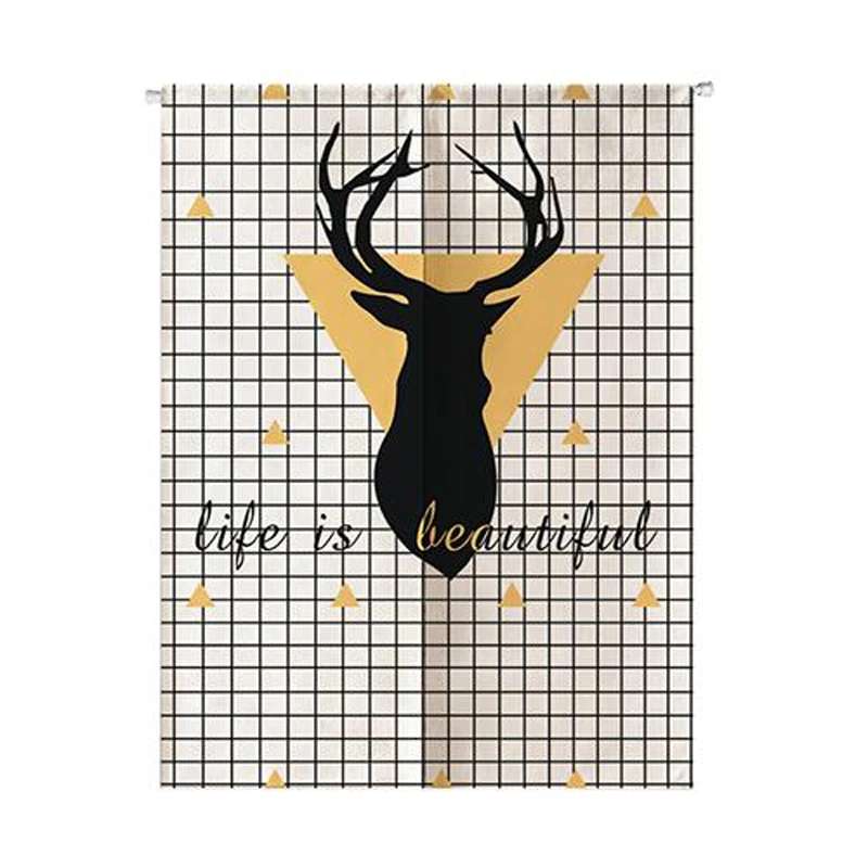 Портьеры на заказ гобелены из хлопка и льна занавески для дверей двери слепых