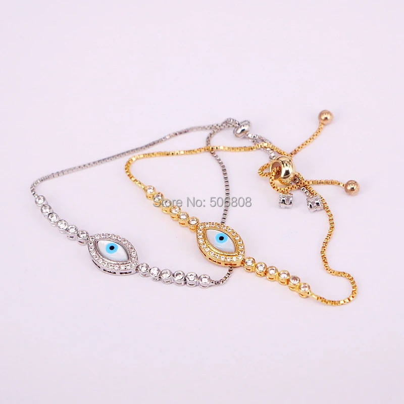 10 шт. оптовая продажа Новое поступление инкрустированный фианитами турецкий