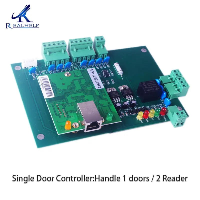 1 Door control TCP/IP Wiegand панель управления доступом панель управления для 4 дверных входных систем - Цвет: 1 Door control