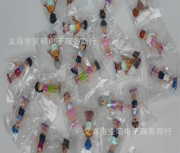 50pcs/lot 4cm assembly dolls for girls educational block assembling toys | Игрушки и хобби