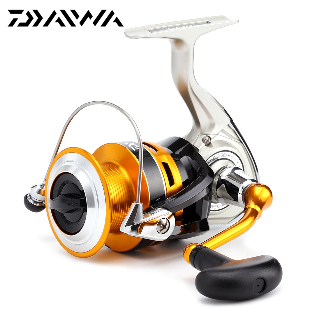 Daiwa 2016 Оригинал Spinning Рыболовная Катушка CREST 2000A 2500A 3000A 4000A 3 + 1 Подшипник 5.3: ЧПУ