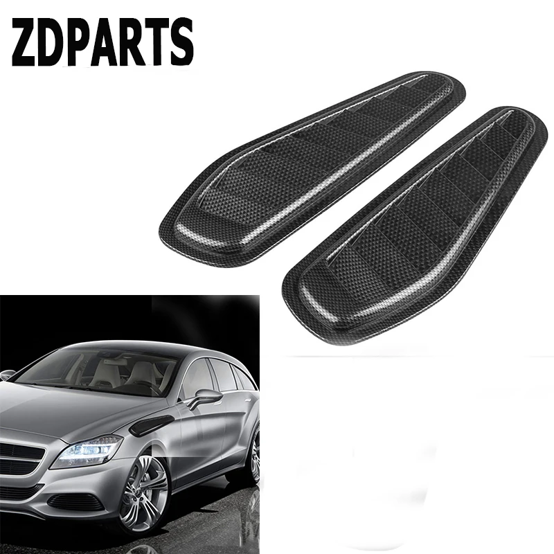 ZDPARTS 2X автомобильный передний брызговик капот двигателя наклейка на решетку