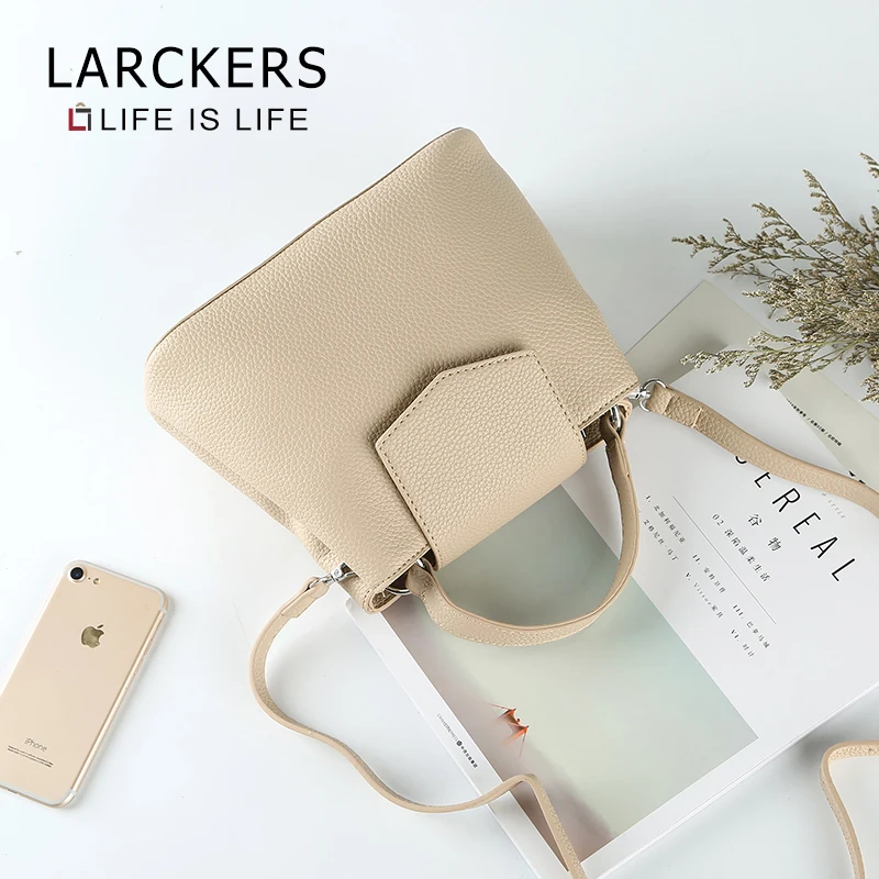 Larckers Брендовые женские Сумки из искусственной кожи Повседневная Сумка-ведро