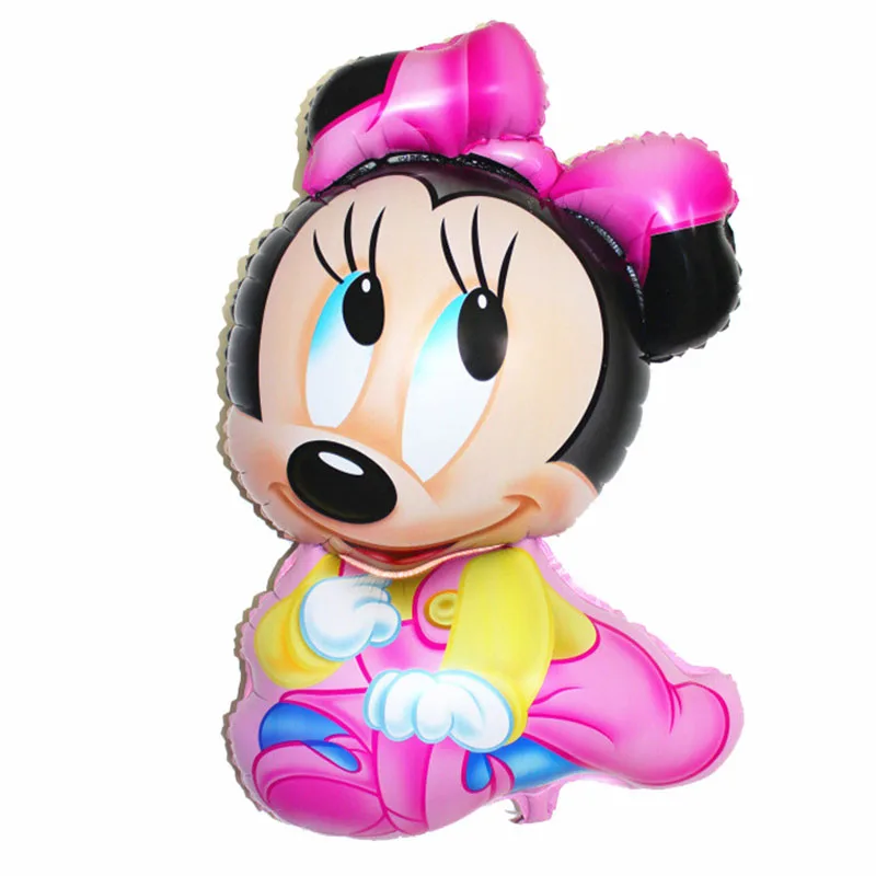 2 шт./лот милый алюминиевый гелиевый воздушный шар с Микки и Минни вечерние