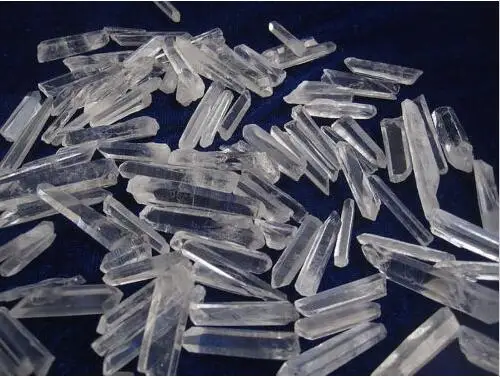 

100g 100%NATURAL Lemurian CLEAR Quartz Crystal Point Specimen