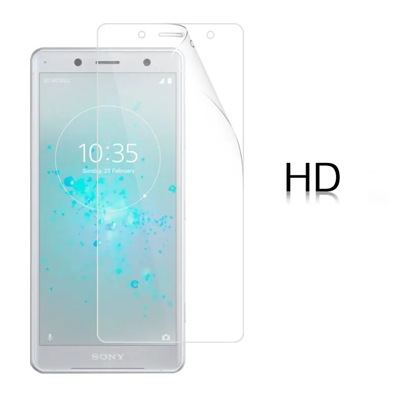 Антибликовая матовая пленка для Sony Xperia XZ2 Compact H8314 H8324 5 в HD прозрачная глянцевая с