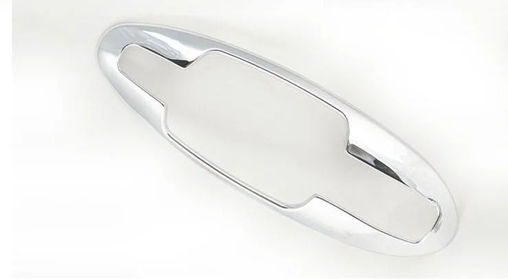 Новая хромированная Автомобильная дверная ручка + крышка чаши с двумя замочными