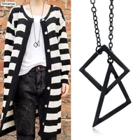 hot women fashion cute retroowl fashion necklace geometric necklace best gift jewelry n1041