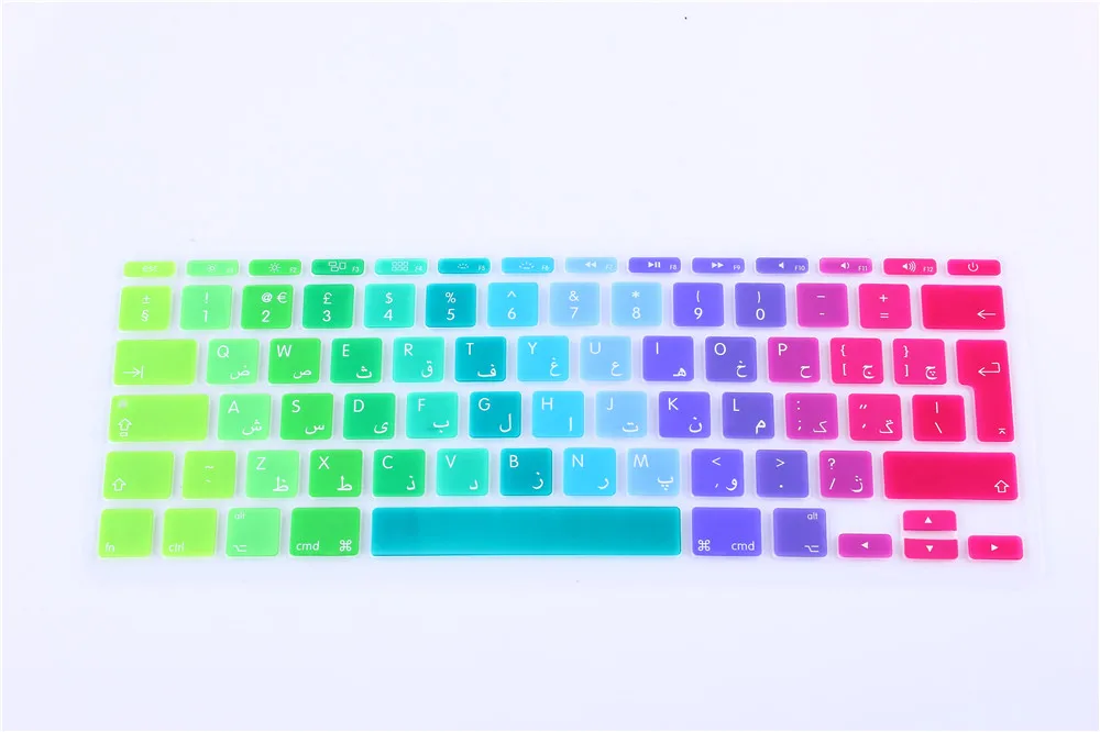 Новый Силиконовый водонепроницаемый чехол для клавиатуры Air 11 Apple Macbook 6 дюйма ЕС