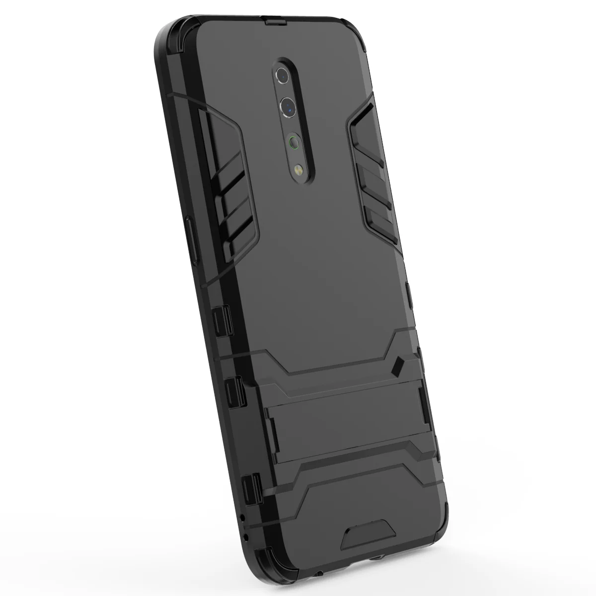 Чехол для Oppo Reno Z 10X Zoom Армор Силиконовый Защитник Стойка Обложка Кейсы 2 Ace F11 Pro Reno2 он.