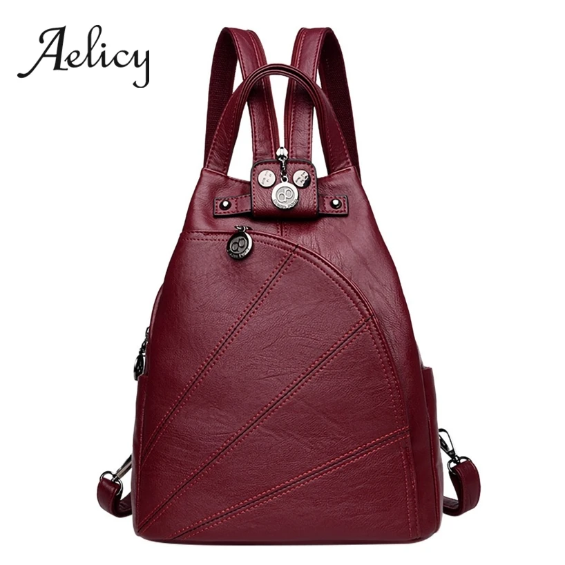 Aelicy, новинка, женские рюкзаки из искусственной кожи, рюкзак, сумки через плечо, рюкзак для женщин, женский рюкзак, женский рюкзак, Mochila
