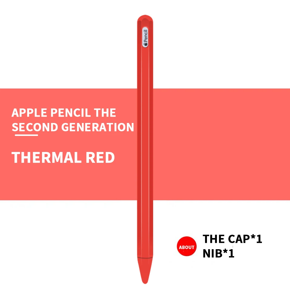 Мягкий силиконовый чехол для Apple Pencil 2 го поколения iPad крышка планшета сенсорная