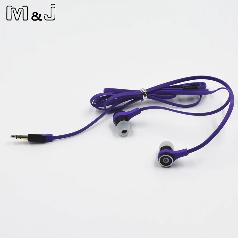 M & J JM21 100% оригинальные стереонаушники красочные брендовые наушники вкладыши для