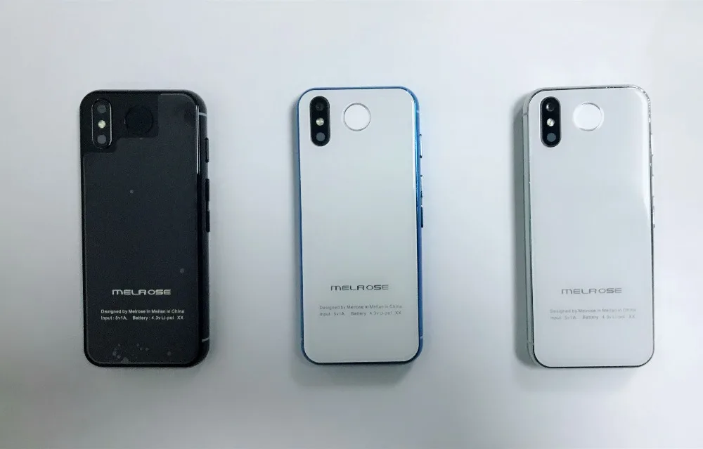 Маленький смартфон Melrose, 3,4 дюйма, маленький экран MT6739V, 1 ГБ, 8 ГБ, Android 8,1, карманный мини-студенческий мобильный телефон с отпечатком пальца