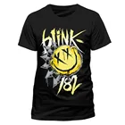Футболка с логотипом 2017 Blink 182 Cailfonia, футболка в стиле панк-рок, официальная Мужская футболка, Забавные футболки