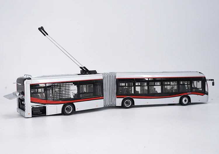 1/42 YuTong автобус ZK5180A городской автобус троллейбус сочлененный автобус литой под давлением модель автобуса Подарочная коллекция оригинальная коробка