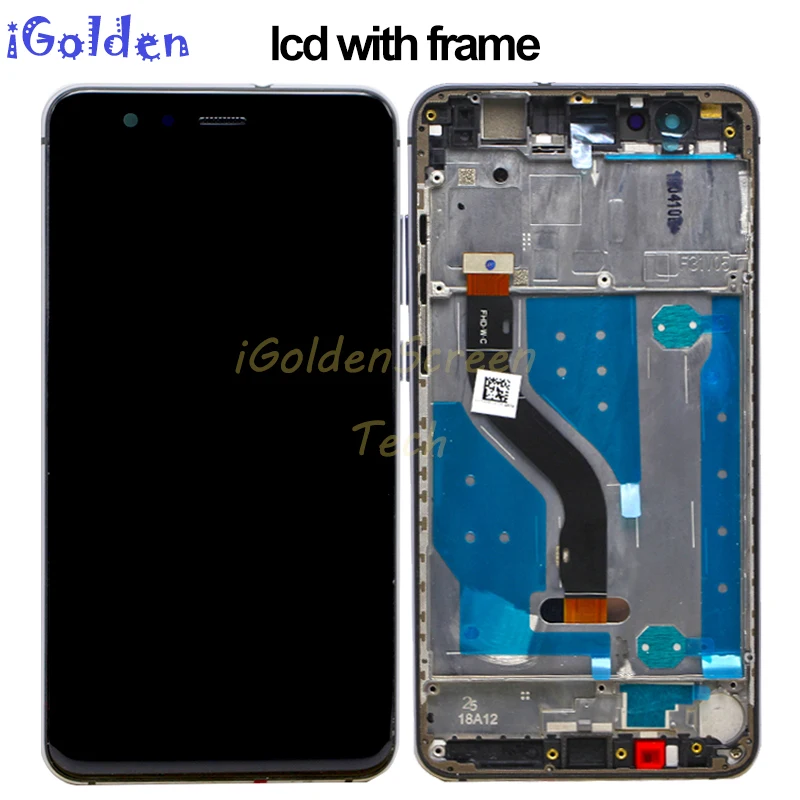 ЖК-дисплей с рамкой для HUAWEI P10 Lite светодиодный экран 5 2 дюйма WAS-LX1 WAS-LX1A WAS-LX2 WAS-LX3 |