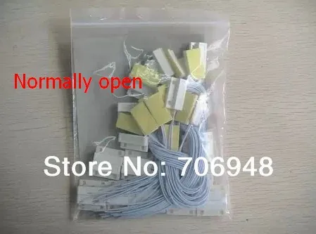 

5pairs/lot wired N.O door magnetic contacts reed switches