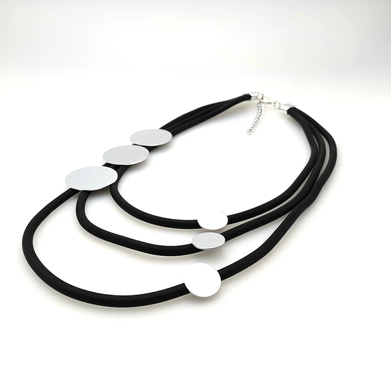 YD&ampYDBZ 2019 New Fashion Neck Collar Women's Short Round Pendant Necklace Leather Wholesale Twenty One Pilots Suspension Chokers |