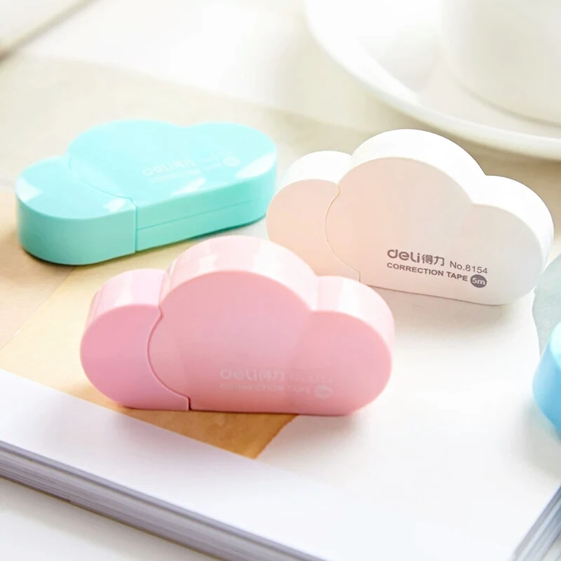 Милые Kawaii Cloud Mini 5 м коррекционная лента Корейская маленькая Сладкая канцелярская Новинка Офисные детские школьные принадлежности