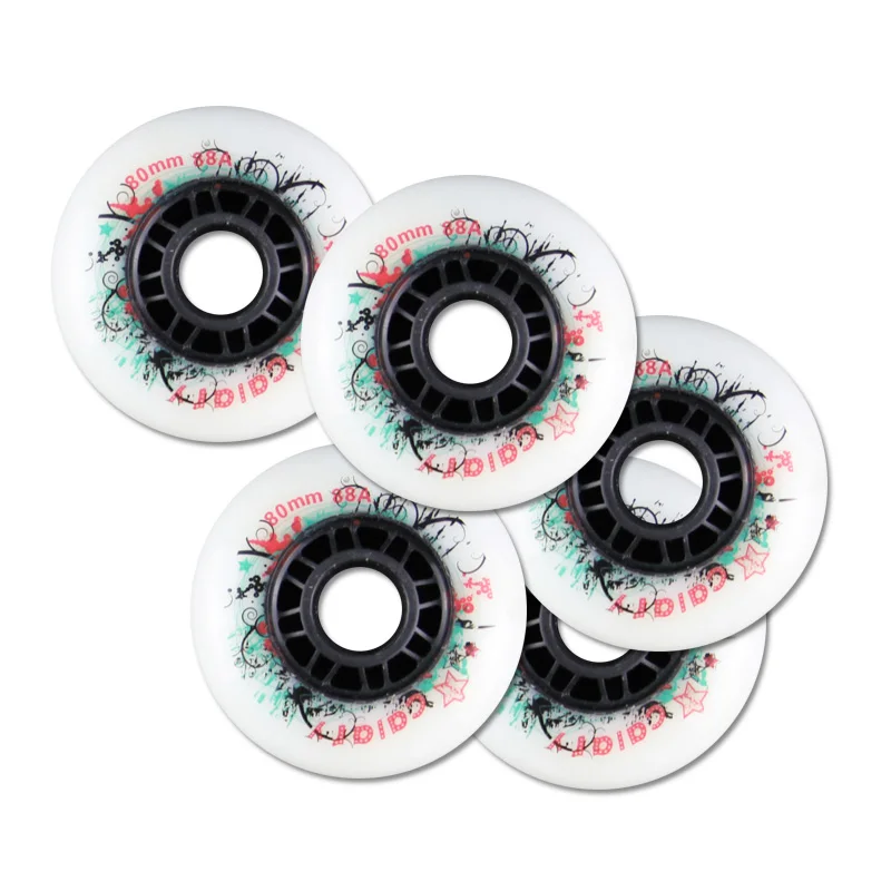 Japy Skate 88A белые колеса для роликовых коньков профессиональное скольжение слалом роликовые коньки колеса SEBA Powerslide Slide Patines шины