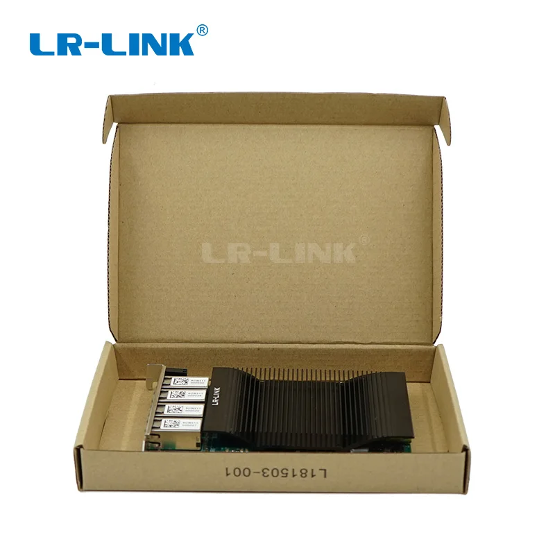 LR LINK 2004PT POE Quad Порты и разъёмы + гигабитный Ethernet RJ45 Grabber рамки промышленная плата PCI