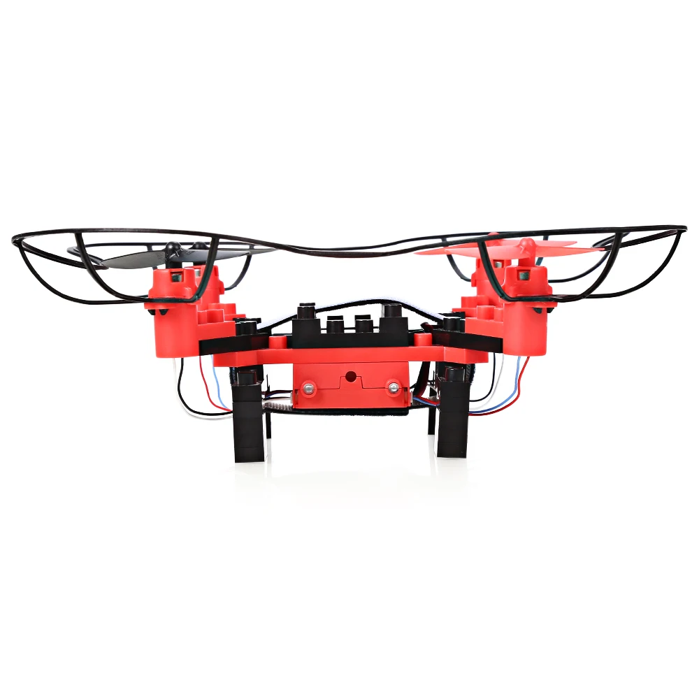 Новинка 2017 года Радиоуправляемый Дрон DIY Building Конструкторы Quadcopter 2.4 г 4CH 6 оси