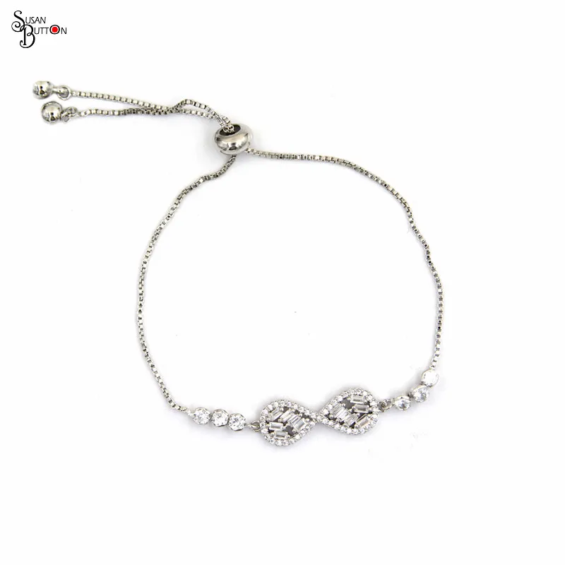 Новые браслеты серебряный металлический браслет с защелкой для женщин модный