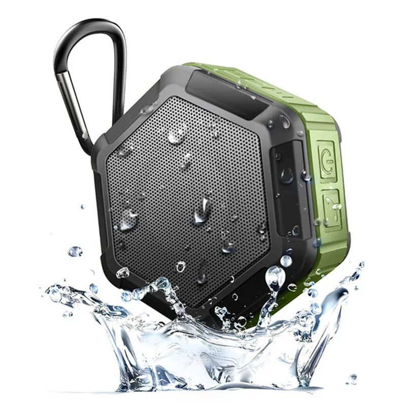 Ipx7 водонепроницаемый беспроводной Bluetooth динамик с микрофоном Поддержка TF MP3 для