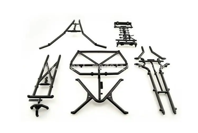 Гонки по оси 1/10 Масштаб RC Гусеничный корпус SCX10 распыленный AX4025 для AX90022