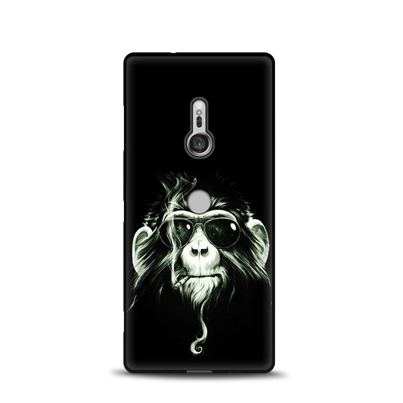 JURCHEN, роскошный 3D мультяшный чехол для телефона, для sony Xperia XZ3, чехол, мягкий, TPU, силиконовый, задний Чехол для sony Xperia XZ3, двойной чехол - Цвет: 47