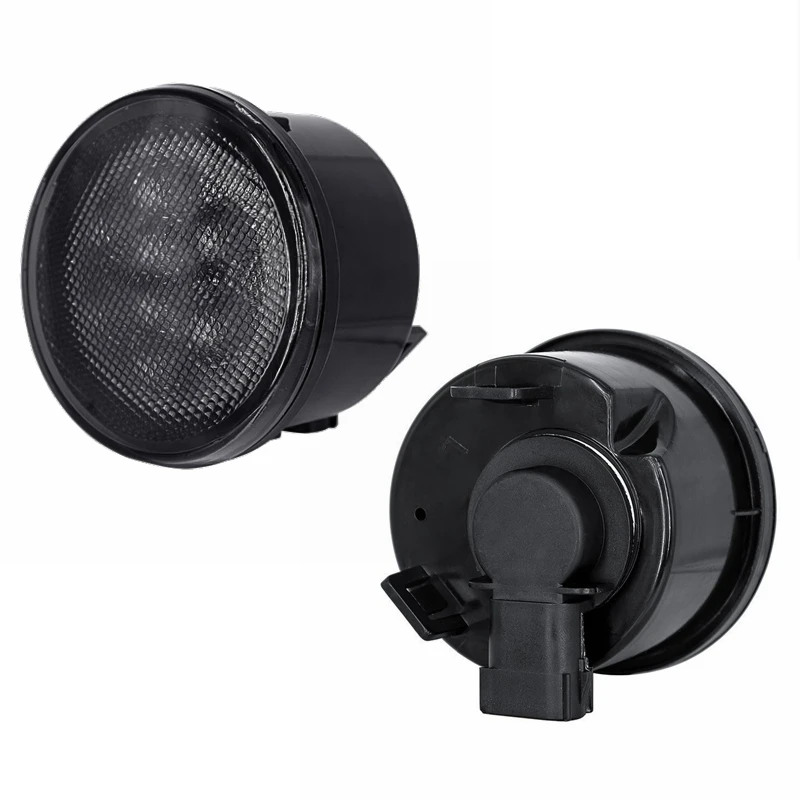 Копченый янтарь светодиодный передний указатель поворота светильник и боковые