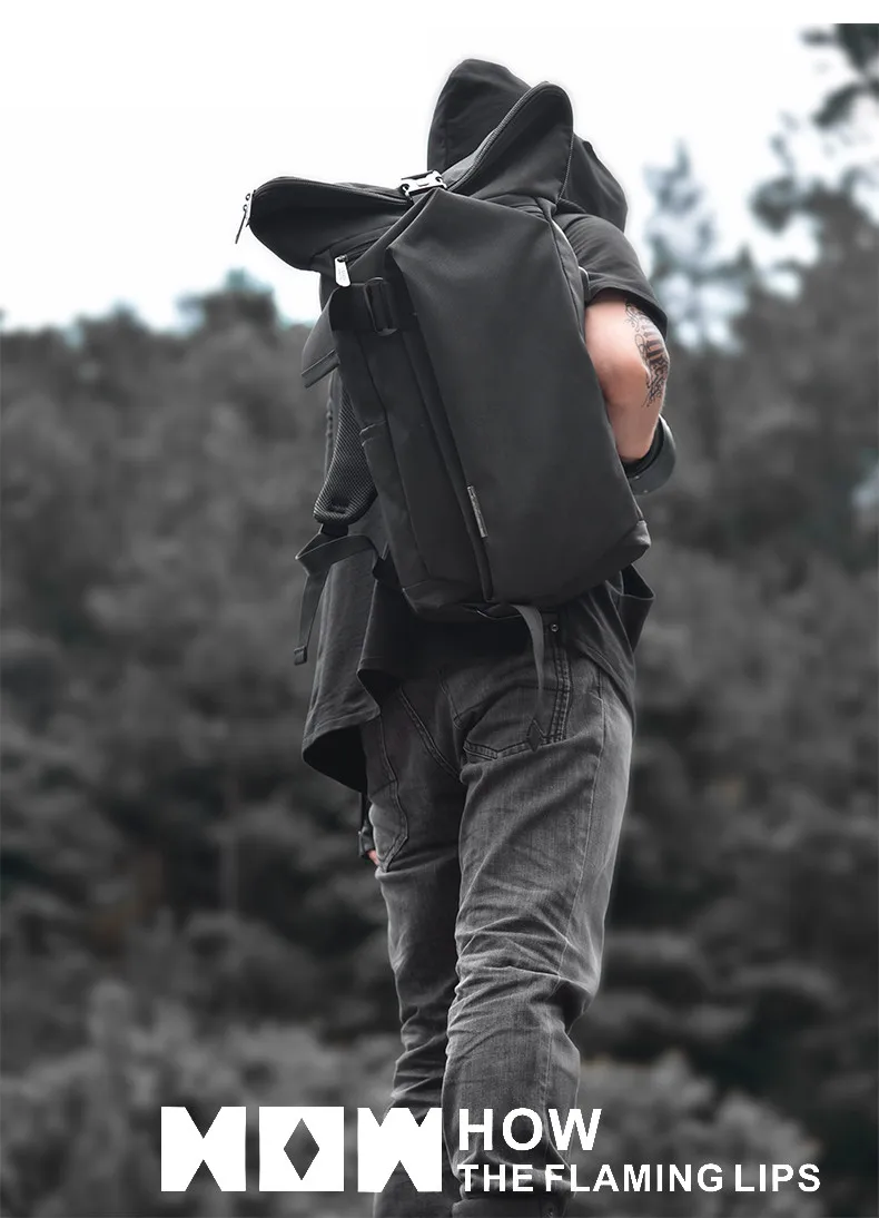 OZUKO Fashion Backpack Men for Teenager 15.6 inch Laptop Backpack Oxford Travel Rucksack Casual School Bags USB Charging Mochila