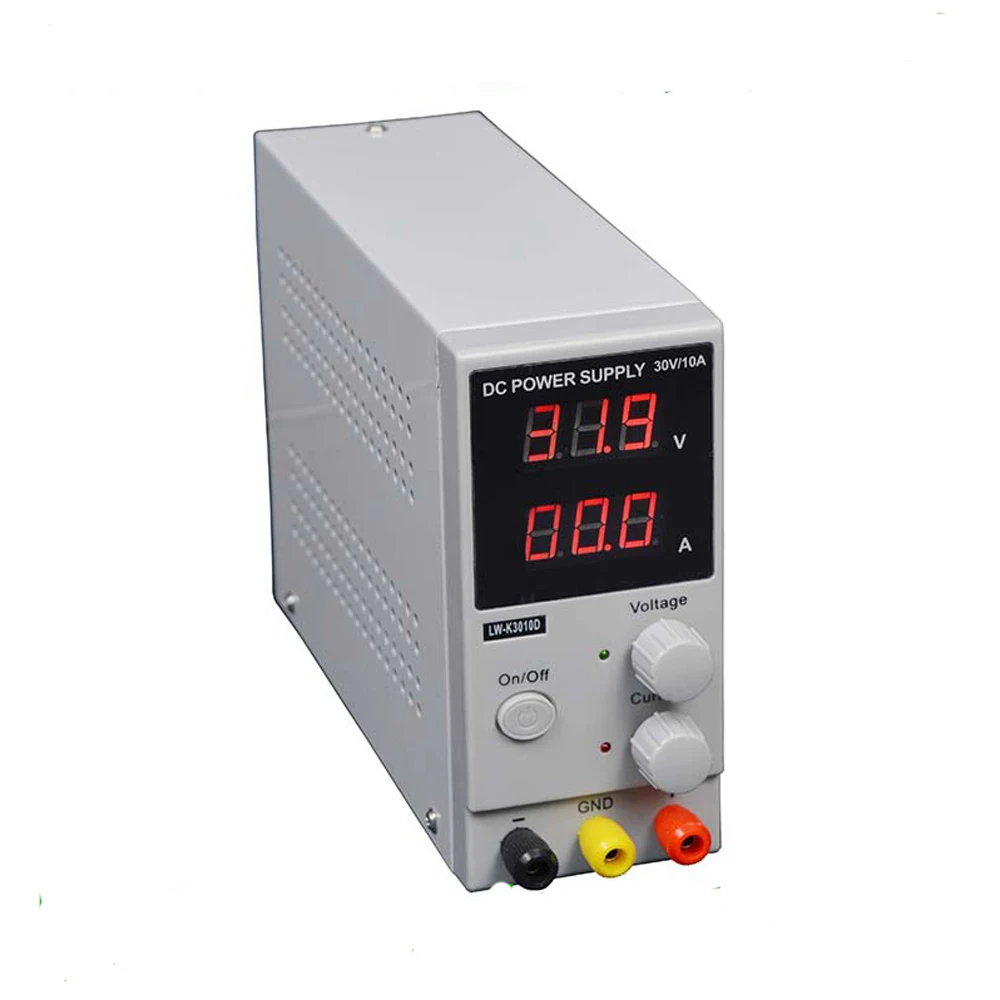 LW 3010D DC источник питания регулируемый цифровой литиевый аккумулятор Зарядка 30 в 10A переключатель лабораторный источник питания регулятор напряжения