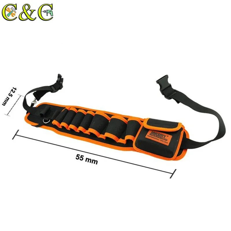 Tool Bag With Cover High Quality Tool Belt for Screwdriver Pouch Durable Waist Tool Holder Adjustable Electric Drill Bag