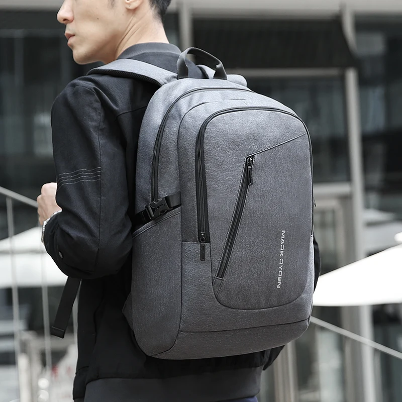 Мужской многофункциональный рюкзак Mark Ryden с выходом USB для зарядки подходит