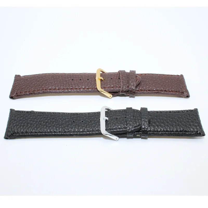 Ремешок для часов из ПУ кожи с пряжкой язычком 18 20 мм|buckle 18|leather watch strapstrap strap |