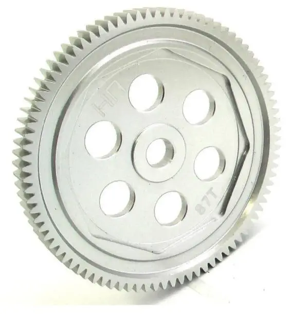 Горячие гонки Associated SC10 2wd 48p алюминий 87t Spur Gear SCT887H|Детали и аксессуары| |