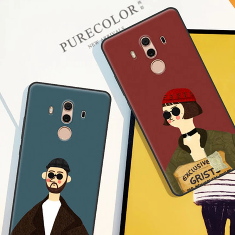 Чехол для Huawei Mate 10 pro Mate10pro мягкий чехол с мультяшным рисунком Mate10 защитный BLA AL00