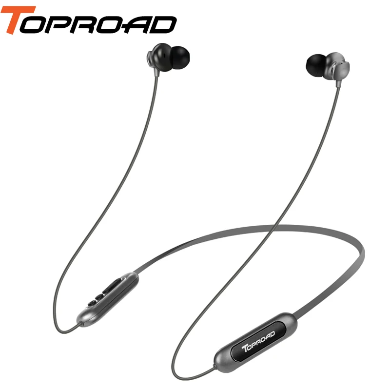 TOPROAD Bluetooth наушники с микрофоном свободные руки спортивные водонепроницаемые