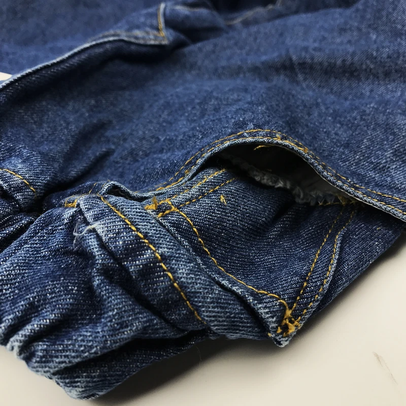 2017 весенние горячей продажи детей джинсы шаровары бедра брюки дети одежда новая