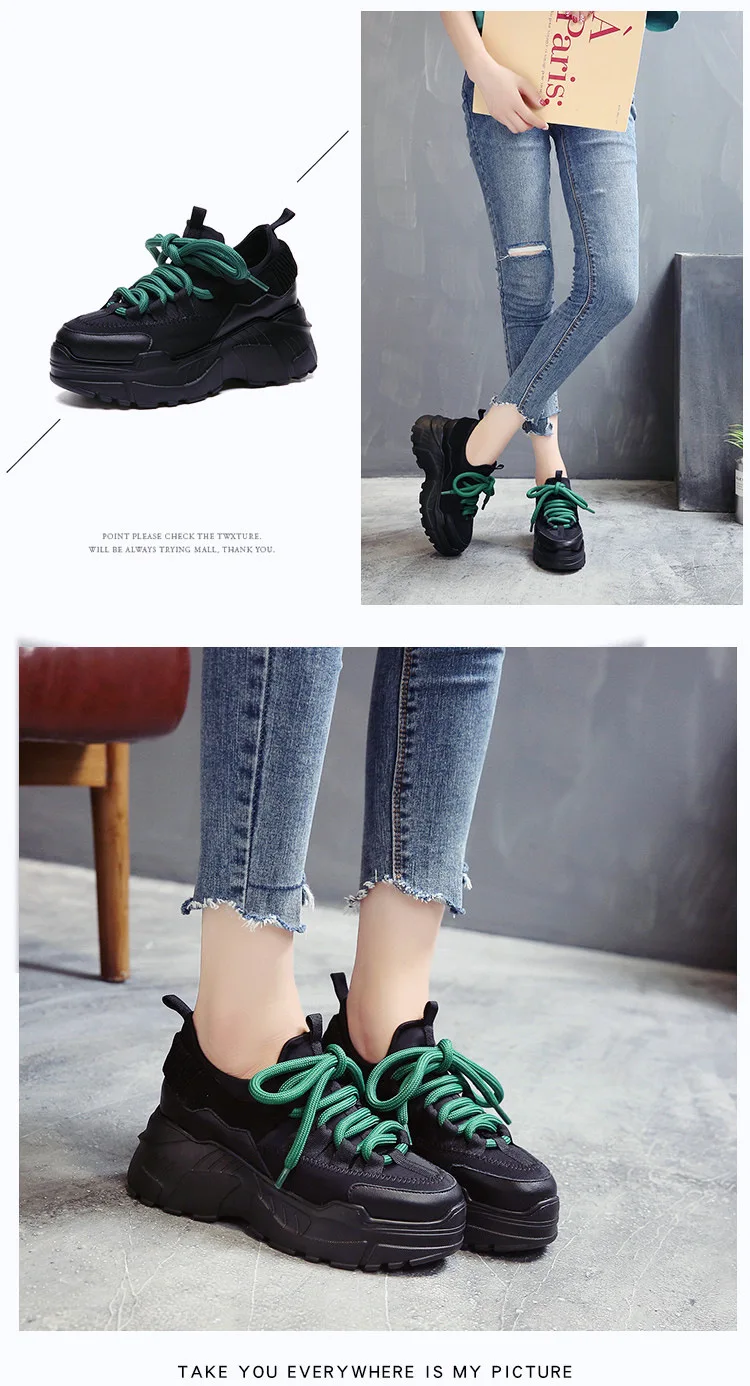LZJ Spring Autumn Women Casual Shoes Comfortable Platform Shoes Woman Sneakers Ladies Trainers chaussure femme size 35-40