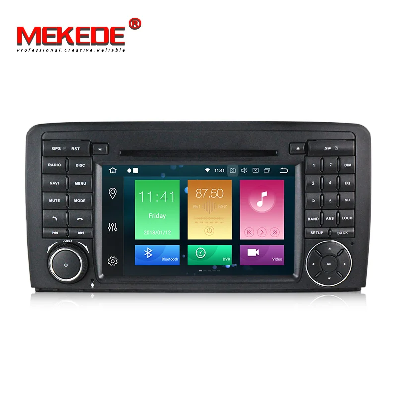 Восьмиядерный Android 8 0 dvd плеер автомобиля gps стерео радио для Benz R Class W251 R280 R300 R320 R350
