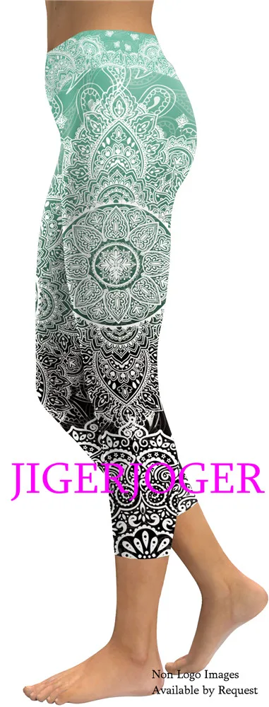 JIGERJOGER 2021 Весенние Новые леггинсы с высоким поясом карманами зеленая черная