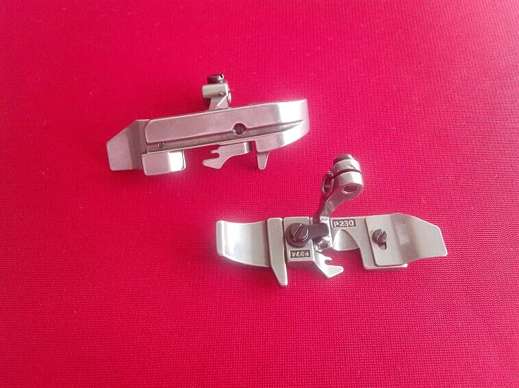 Sewing machine overlock wire rope presser foot P253L four line pressure Silver Arrow 747 cable slot | Дом и сад