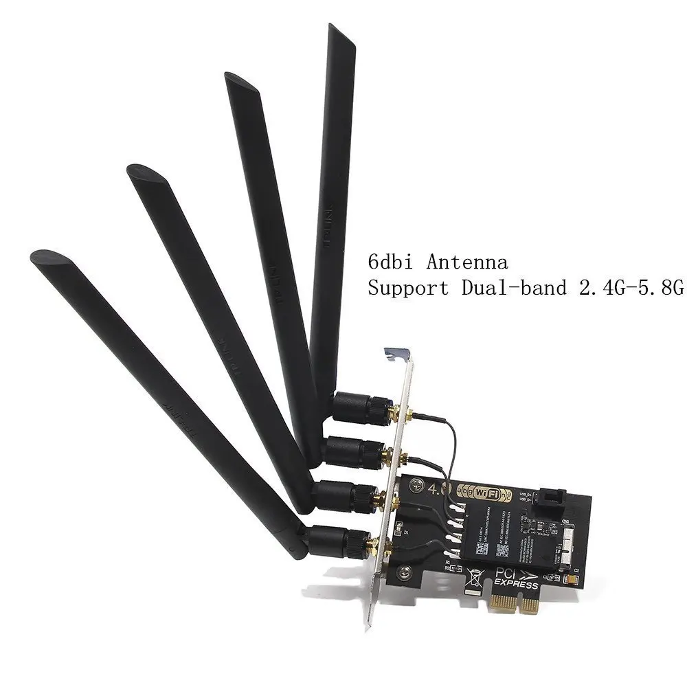 Антенны 802.11AC Wifi BCM94360CD беспроводная сетевая карта с Bluetooth 4 0 OS X Yosemite 10 10|wireless network