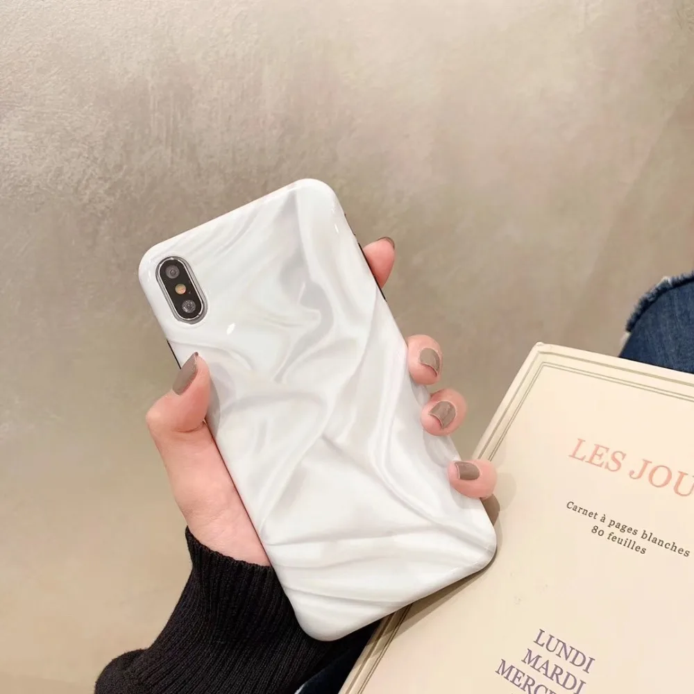 Роскошный Мраморный чехол для телефона для iphone 11 Pro Max XS Max X XR 7 8 Plus 8 Plus 7Plus 6 S 6 S чехол силиконовый чехол