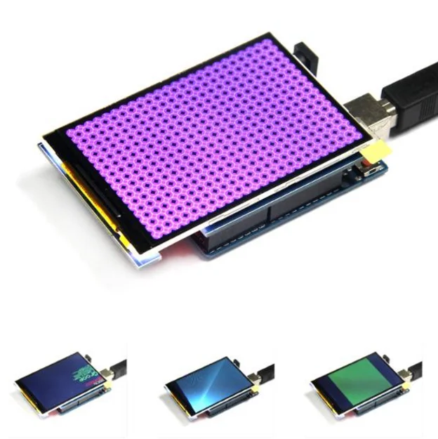 ЖК дисплей модуль 3 5 дюймов TFT экран &quotдля Arduino UNO R3 доска и Поддержка МЕГА 2560 R3|screen