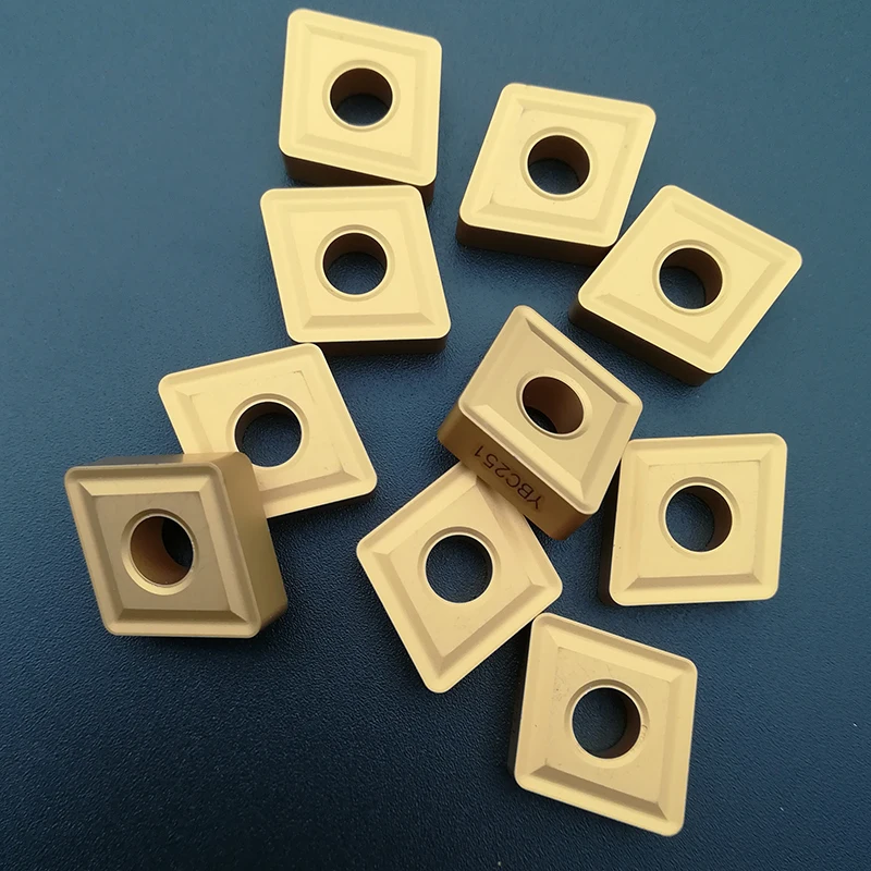 CNMG120412 YBC251 CNMG433 Original package Factory directly selling Carbide Inserts 10pcs | Инструменты